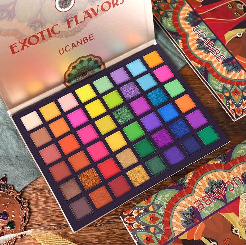 UCANBE 48 Colors Exotic Flavors Eyeshadow Palette