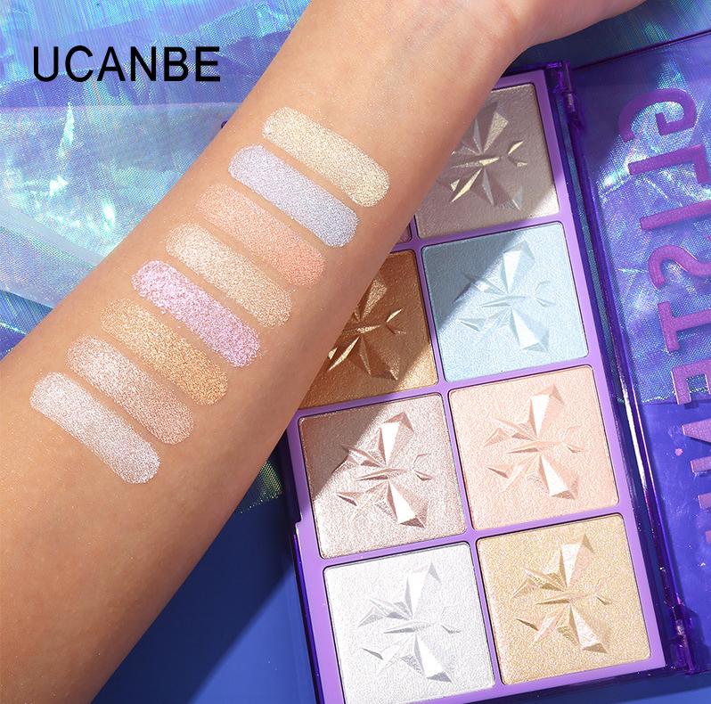 UCANBE Glistening Highlighter Palette